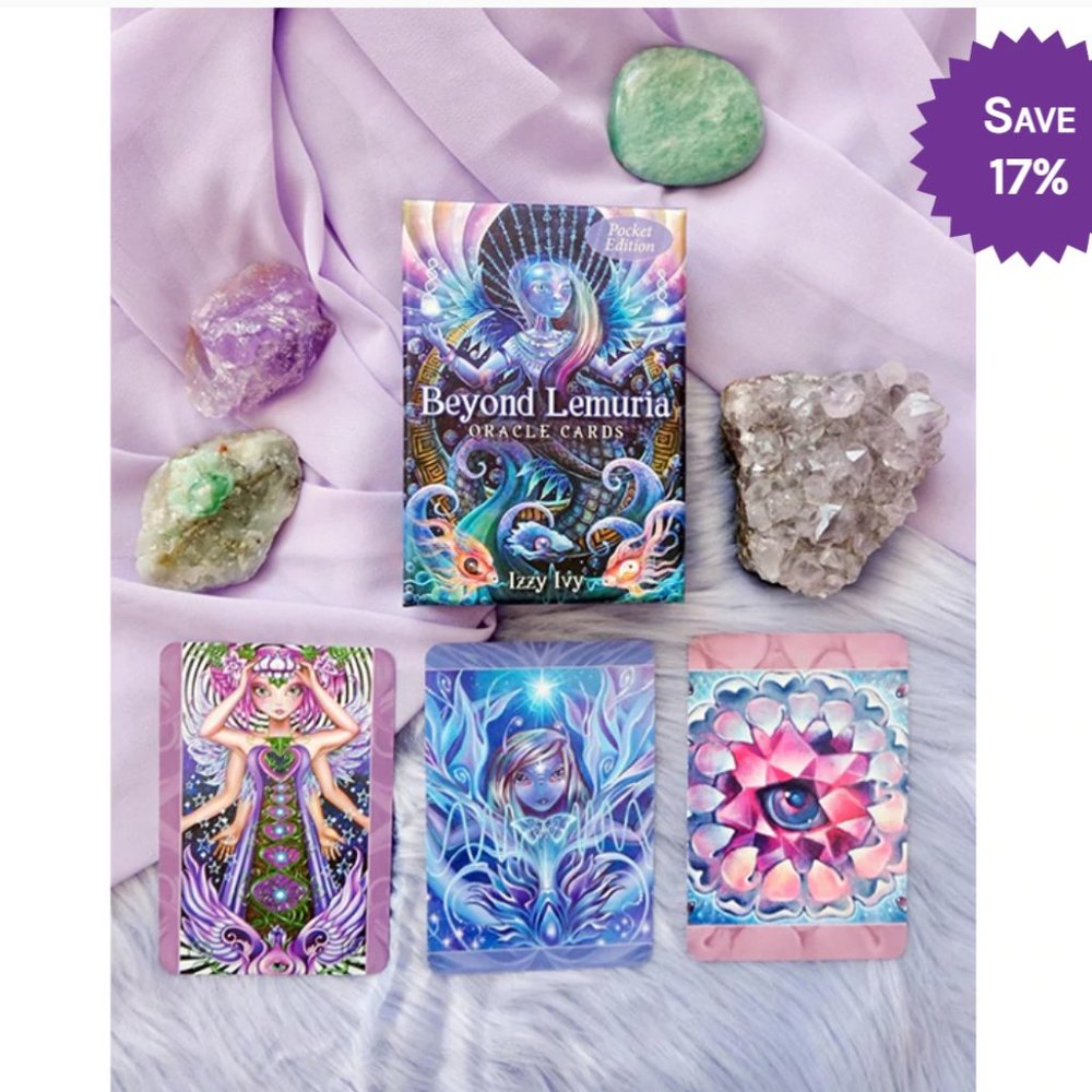 Final call: Beyond Lemuria Pocket Edition Oracle Cards | Izzy Ivy